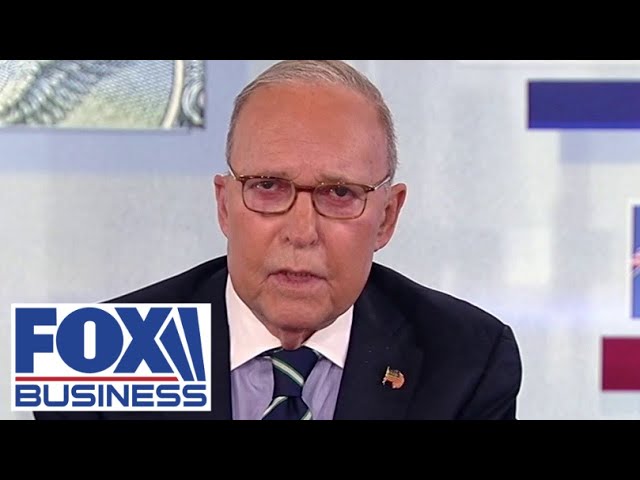 ⁣Larry Kudlow: The Democrats are desperate