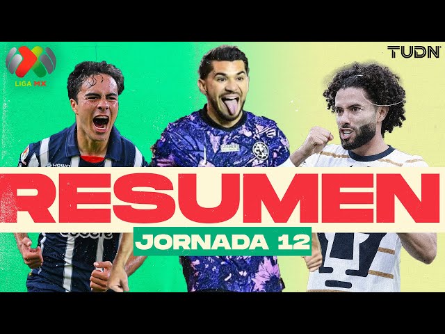 ⁣RESUMEN DE LA JORNADA 12 | Completo | Liga Mx - Apertura 2024 | TUDN