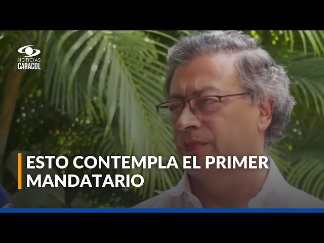 ⁣Presidente Petro habla en Noticias Caracol sobre la compra de cultivos de coca y la COP16