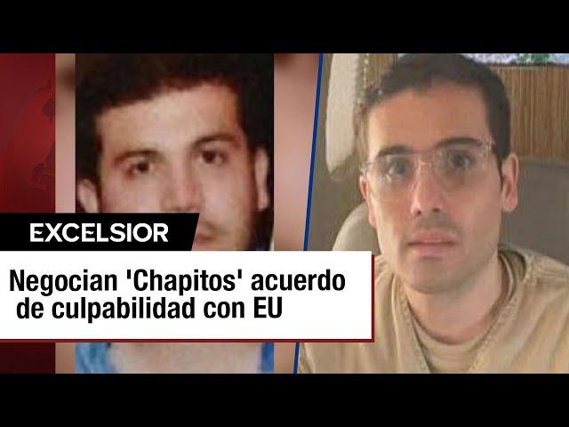 ⁣Ovidio y Joaquín, hijos del ‘Chapo’, negocian con EU para obtener sentencia mínima