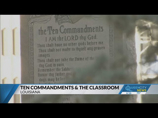 ⁣Should the Ten Commandments remain in Louisiana classrooms?