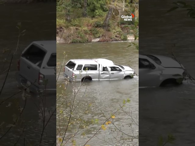 ⁣BC teacher dies after house washed away in atmospheric river #BCStorm