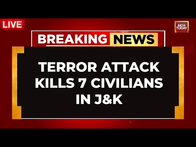 ⁣LIVE: Terror Attack In Jammu Kashmir | 7 Killed In J&K Terrorist Attack | Jammu-Kashmir LIVE New