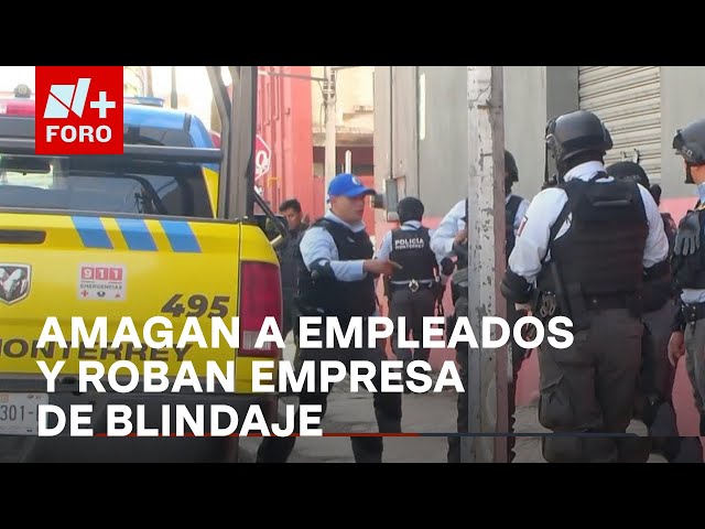 ⁣Amagan empleados de empresa de blindaje en Monterrey; Vacían caja fuerte - Las Noticias