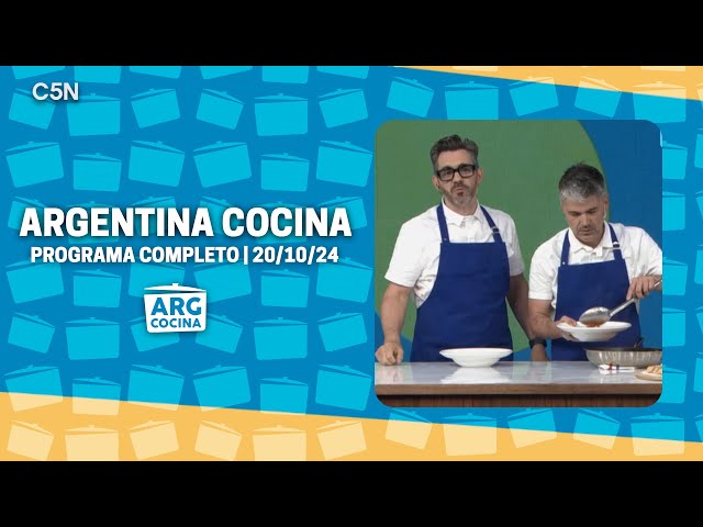 ⁣ARGENTINA COCINA - 20/10 | SORRENTINOS CASEROS, BUÑUELOS de CEBOLLA y TORTA de CACAO