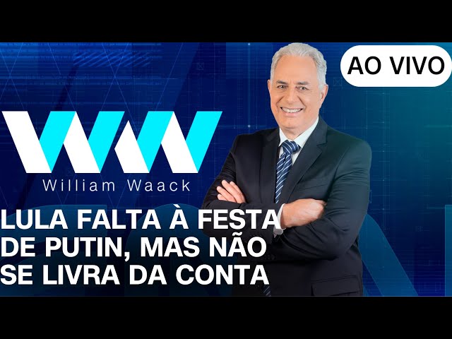 ⁣AO VIVO - WW - LULA FALTA À FESTA DE PUTIN, MAS NÃO SE LIVRA DA CONTA - 21/10/2024