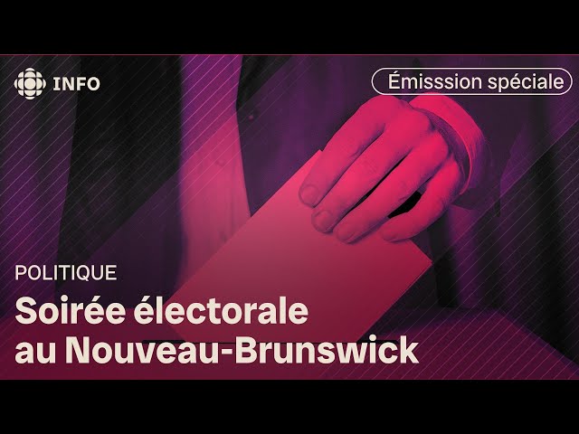 ⁣Soirée électorale au Nouveau-Brunswick en direct le 21 octobre