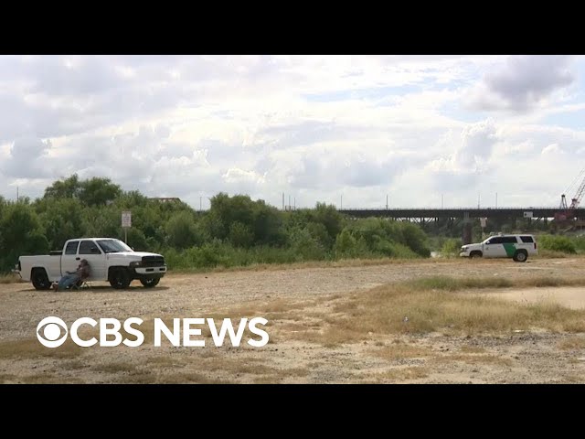 ⁣CBS News begins week-long tour of towns along the U.S.-Mexico border