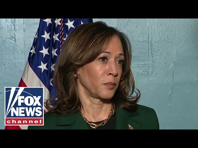 ⁣WATCH: Kamala Harris takes questions from reporters