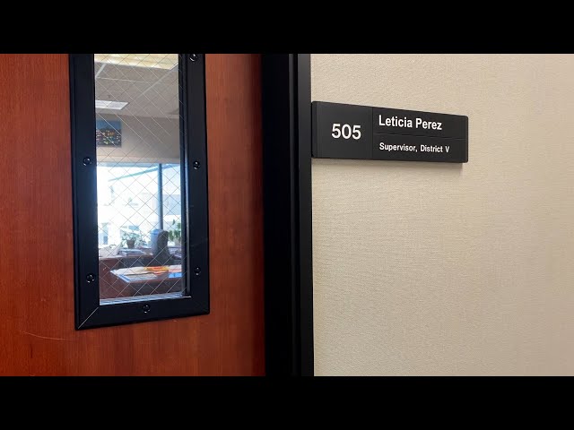 ⁣DA's office serves search warrant at Supervisor Leticia Perez's office