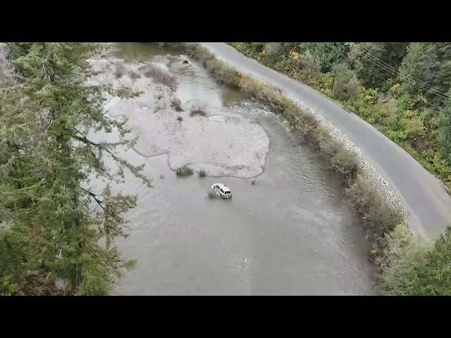 ⁣B.C. woman dead after massive mudslide destroys home