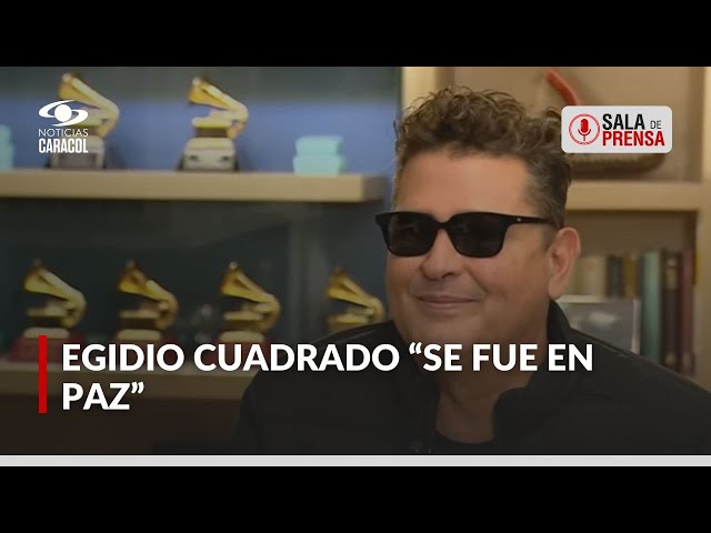 ⁣Carlos Vives habla con Jorge Alfredo Vargas sobre muerte de Egidio Cuadrado: entrevista completa