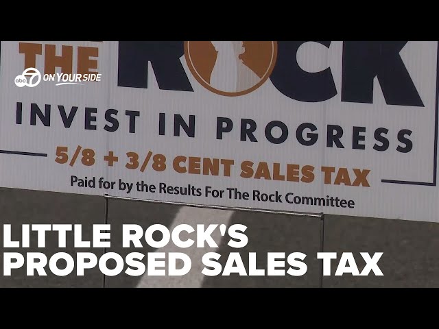 ⁣Little Rock's Proposed Sales Tax