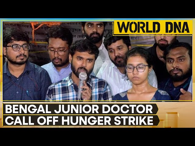 ⁣Kolkata Hospital Horror: West Bengal Junior Doctor Call Off Hunger Strike | World DNA | WION