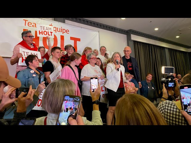 ⁣NB's premier-designate Susan Holt gives speech to supporters | NEW BRUNSWICK ELECTION