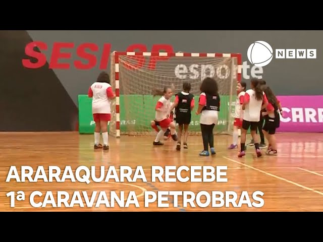 ⁣Sesi Araraquara recebe a 1ª edição da Caravana Petrobras