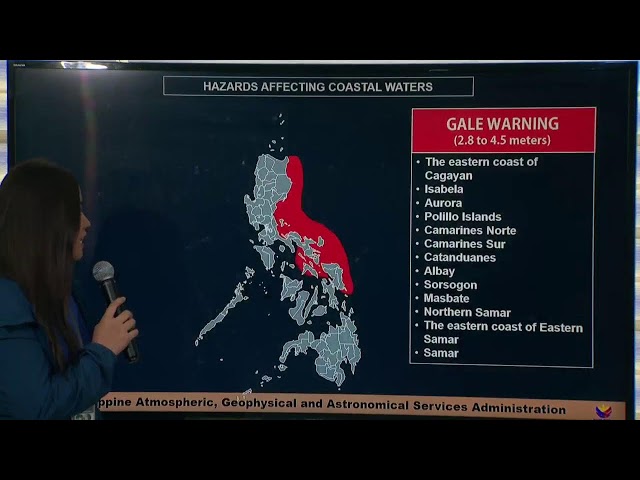 ⁣LIVE: PAGASA holds press briefing on Tropical Storm #KristinePH | October 22