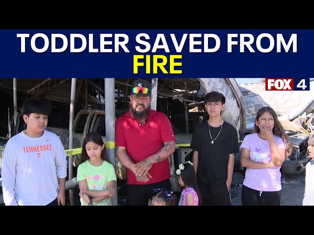 ⁣Dallas teen saved 2-year-old sister from arson fire