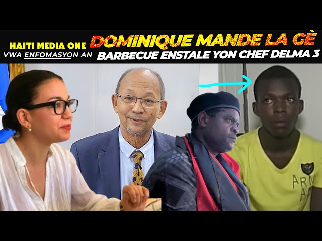 ⁣Gwo Gè Eklate, Dominique Dupuy Reponn Leslie Voltaire, Barbecu Enstale Yon Chef Delma 3