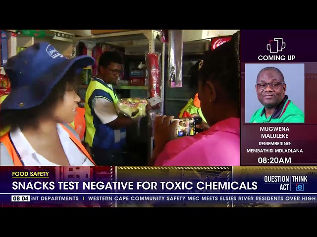 ⁣Food safety | Snacks test negative for toxic chemicals