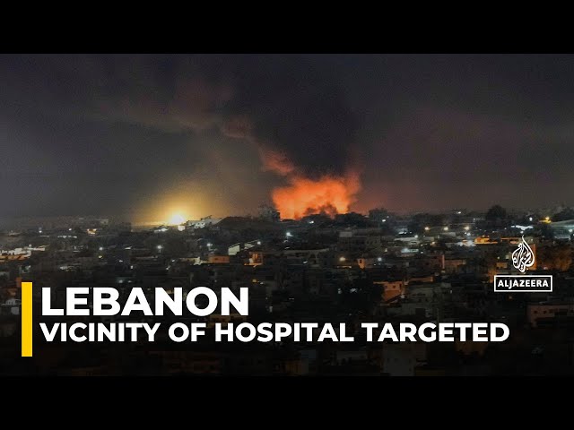 ⁣Israeli attack near Rafik Hariri Hospital in Beirut killed four people, including a child