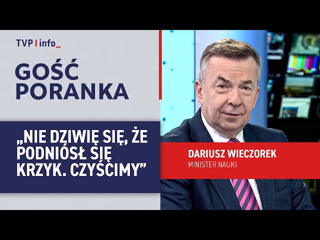 Dariusz Wieczorek o krytyce: Nie dziwię się, że podniósł się krzyk. Czyścimy | GOŚĆ PORANKA