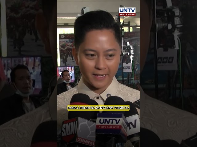 ⁣Rep. Sandro Marcos, may buwelta sa mga patutsada ni VP Sara vs kanyang ama na si PBBM