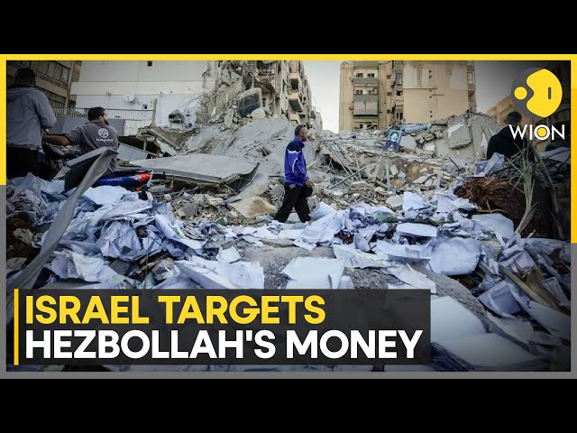 ⁣Israel-Hezbollah War: Israel Targets Hezbollah’s Political Base With Strikes On Lebanese Bank