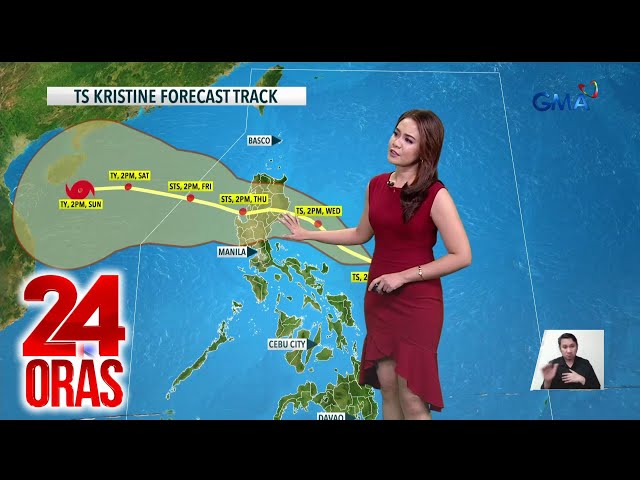 ⁣Update sa Bagyong Kristine | 24 Oras