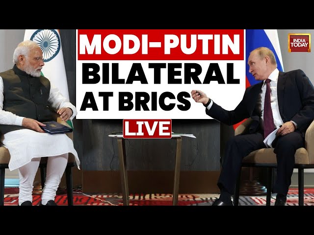 ⁣PM Modi Meets with Russian President Vladimir Putin in Kazan | BRICS Summit 2024| I India