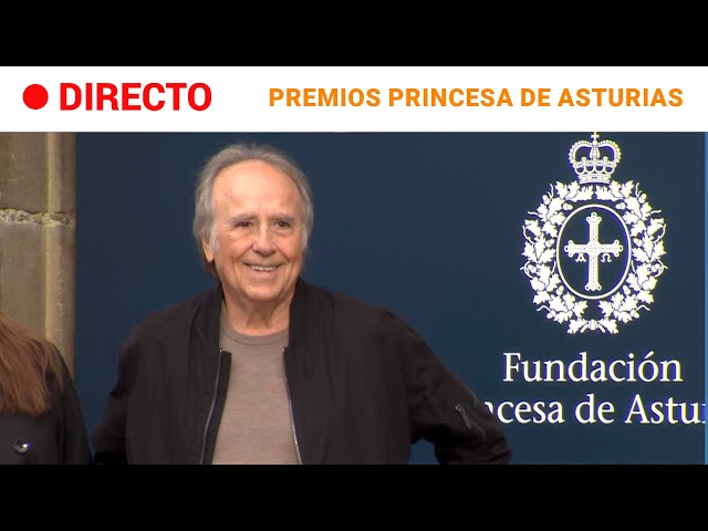 ⁣PREMIOS PRINCESA DE ASTURIAS: JOAN MANUEL SERRAT, GALARDÓN de las ARTES, en OVIEDO |