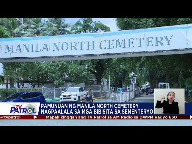 ⁣Manila North Cemetery maagang binisita ng mga umiiwas sa dagsa ng tao sa Undas