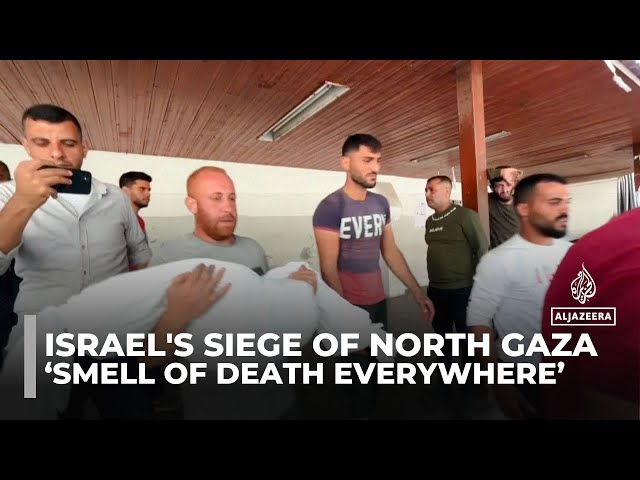 ⁣‘Smell of death everywhere’: Israel kills dozens, blocks aid to north Gaza