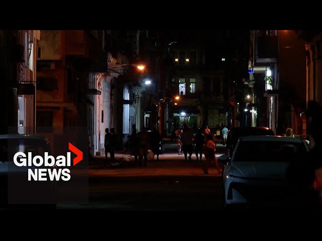 ⁣Canadian in Cuba urging others to stay home amid blackouts