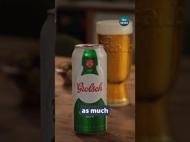 ⁣A major UK brewery has just reduced the alcohol content of one of its beers #itvnews #uk