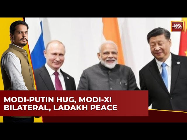 ⁣5ive Live: Modi-Putin Meet at BRICS Summit, Possible Modi-Xi Bilateral, Ladakh Standoff Resolution