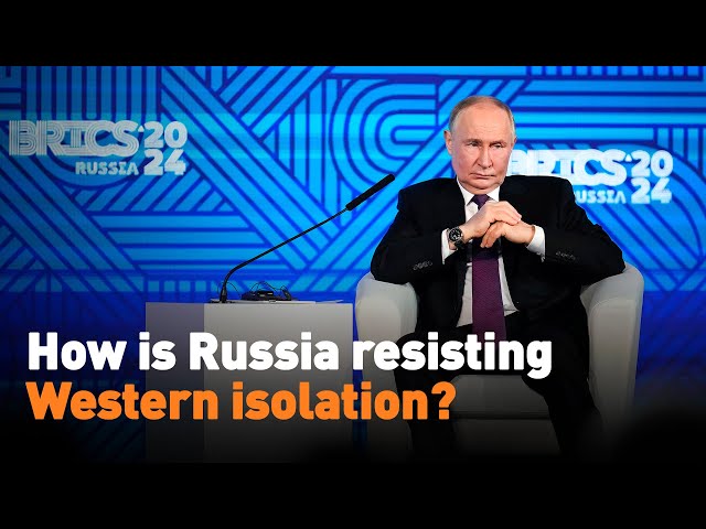 ⁣How is Russia resisting Western isolation?