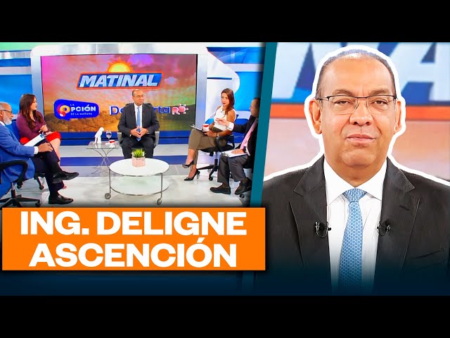 ⁣Ing. Deligne Ascención, Ministro de Obras Publicas de la República Dominicana | Matinal