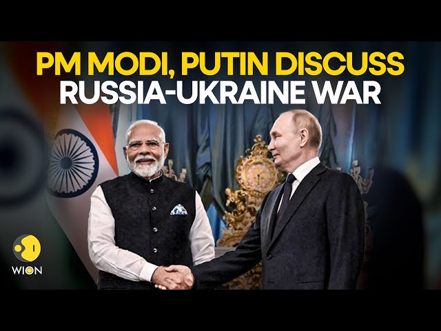 ⁣BRICS Summit 2024: India Ready To Help End Russia-Ukraine Conflict, Modi Tells Putin | WION LIVE