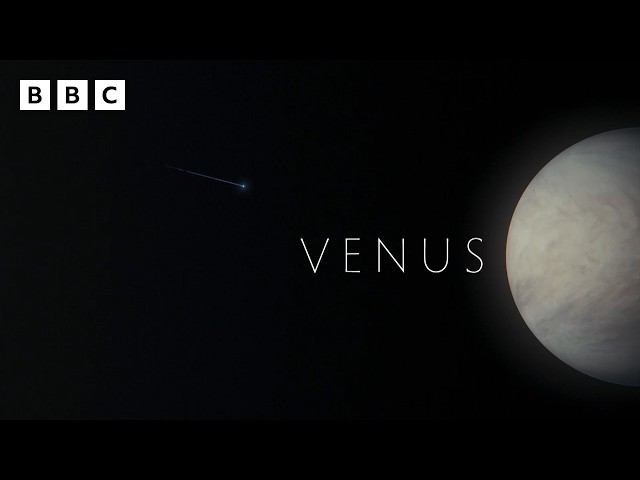 ⁣Clouds on Venus that rain acid - BBC