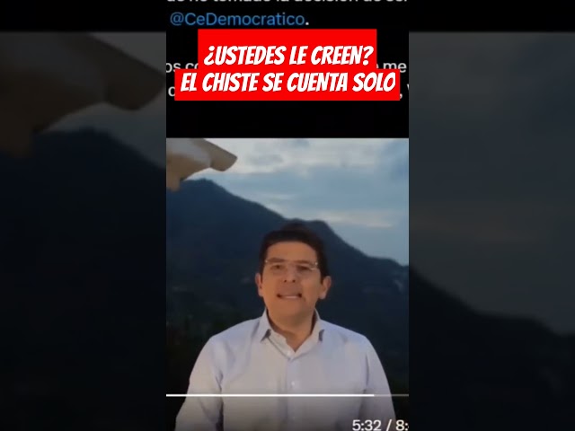 ⁣MIGUEL URIBE PRETENDE SER CANDIDATO PRESIDENCIAL PARA DEVOLVERNOS SEGURIDAD SEGUN EL ¿LE CREEN?