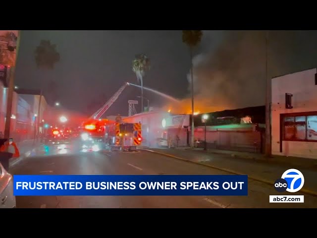 ⁣Fire, repeated break-ins prevent Fairfax restaurant from opening