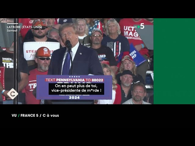 ⁣VU du 22/10/2024 : Trump insulte Harris