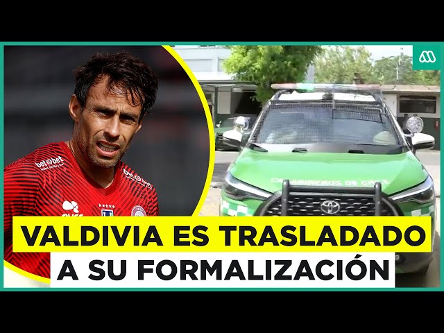 Trasladan a Jorge Valdivia a su formalización por acusación de abuso sexual