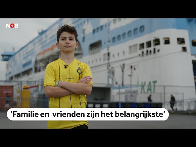 ⁣Ali (11) laat zien hoe het is om in de noodopvang te wonen