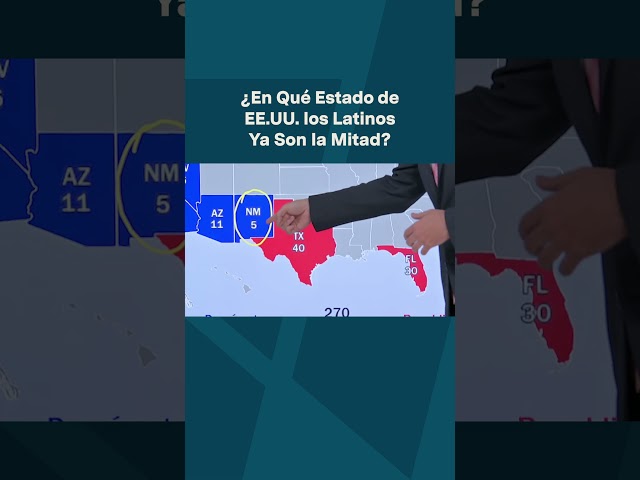 ⁣¿En qué estado de EE. UU. los latinos ya son la mitad? - N+ #shorts