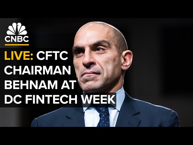 ⁣LIVE: CFTC Chairman Rostin Behnam speaks at DC Fintech Week — 10/23/2024