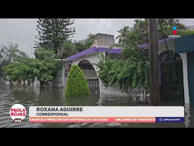 ¡Bajo el agua! Así quedaron las casas de Veracruz luego de las intensas lluvias | DPC