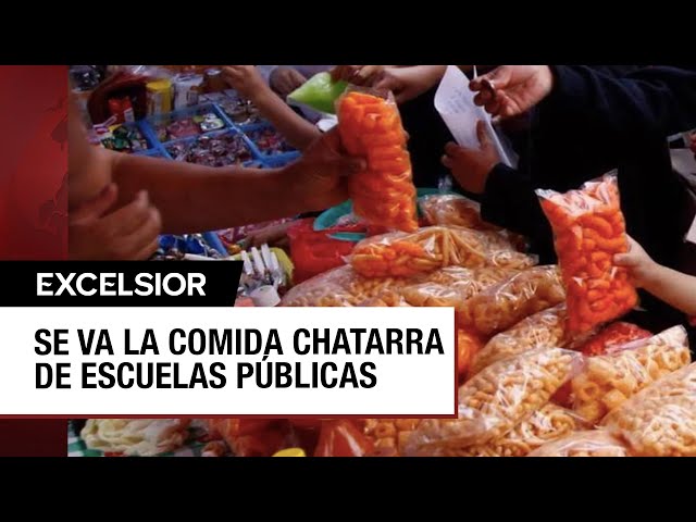 ⁣Escuelas públicas de México ya no podrán vender comida chatarra