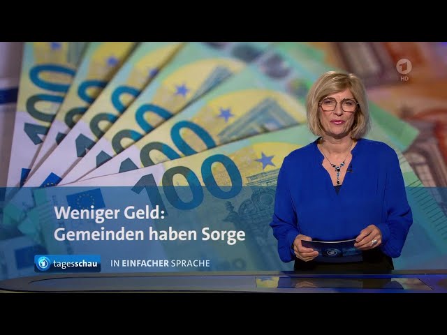 ⁣tagesschau in Einfacher Sprache 19:00 Uhr, 22.10.2024